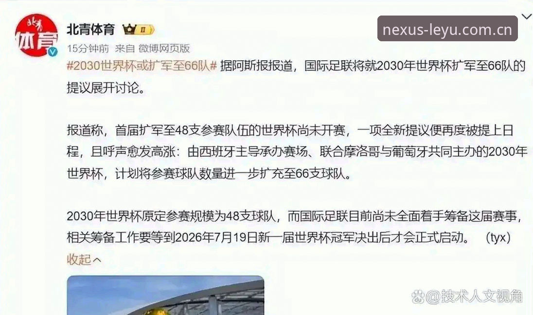 世界杯66队扩军vs传统64强格局：中国男足的突破口在哪？