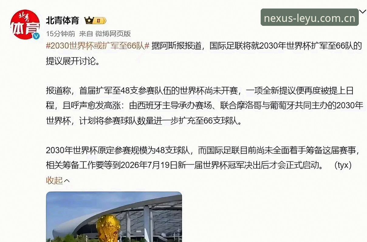 世界杯66队扩军vs传统64强格局：中国男足的突破口在哪？